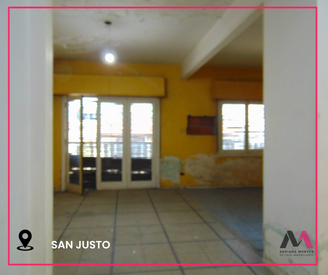 VENTA de departamento de 3 ambientes en San Justo