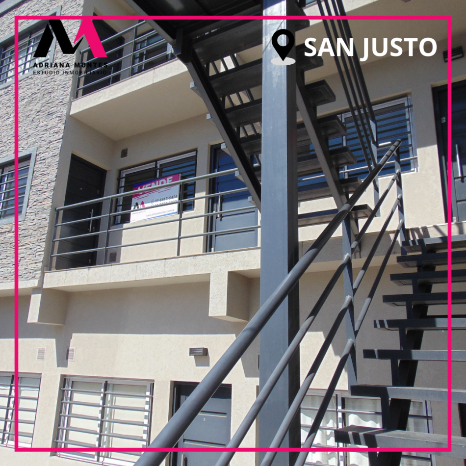 ALQUILER DE DEPARTAMENTO DE 2 AMBIENTES EN SAN JUSTO