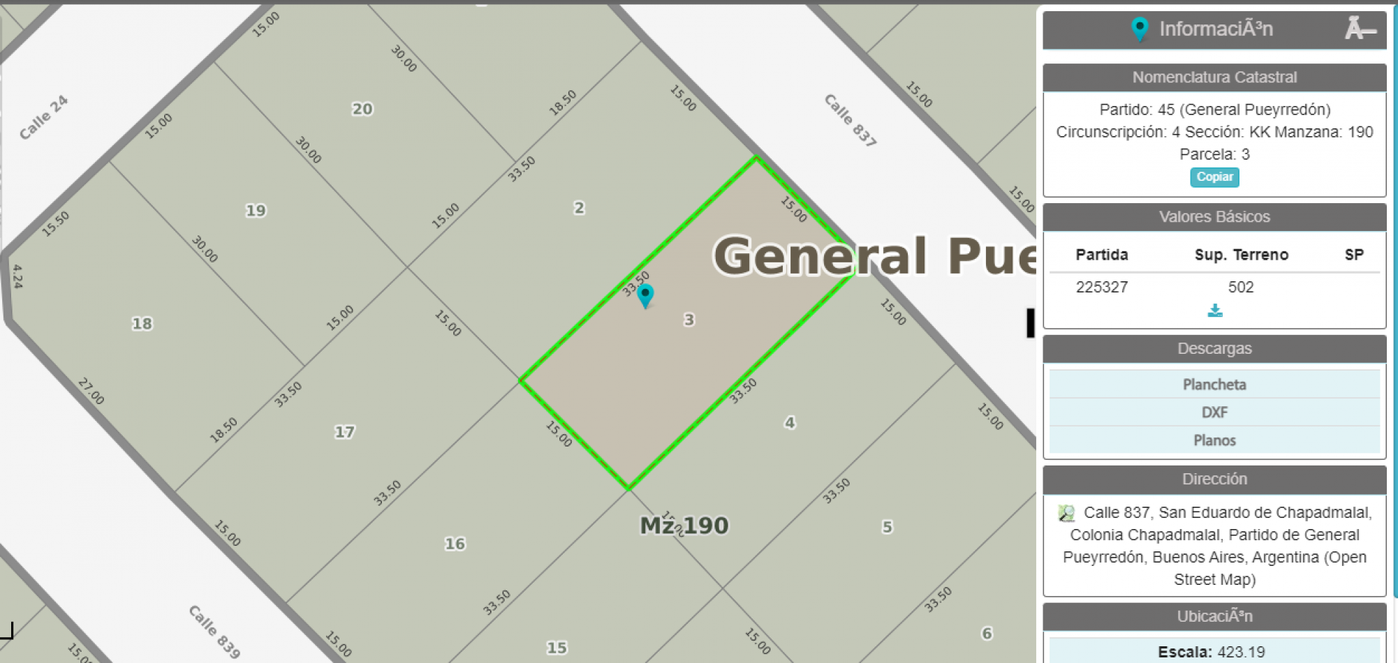 LOTE/ TERRENO EN ESQUINA EN CHAPADMALAL