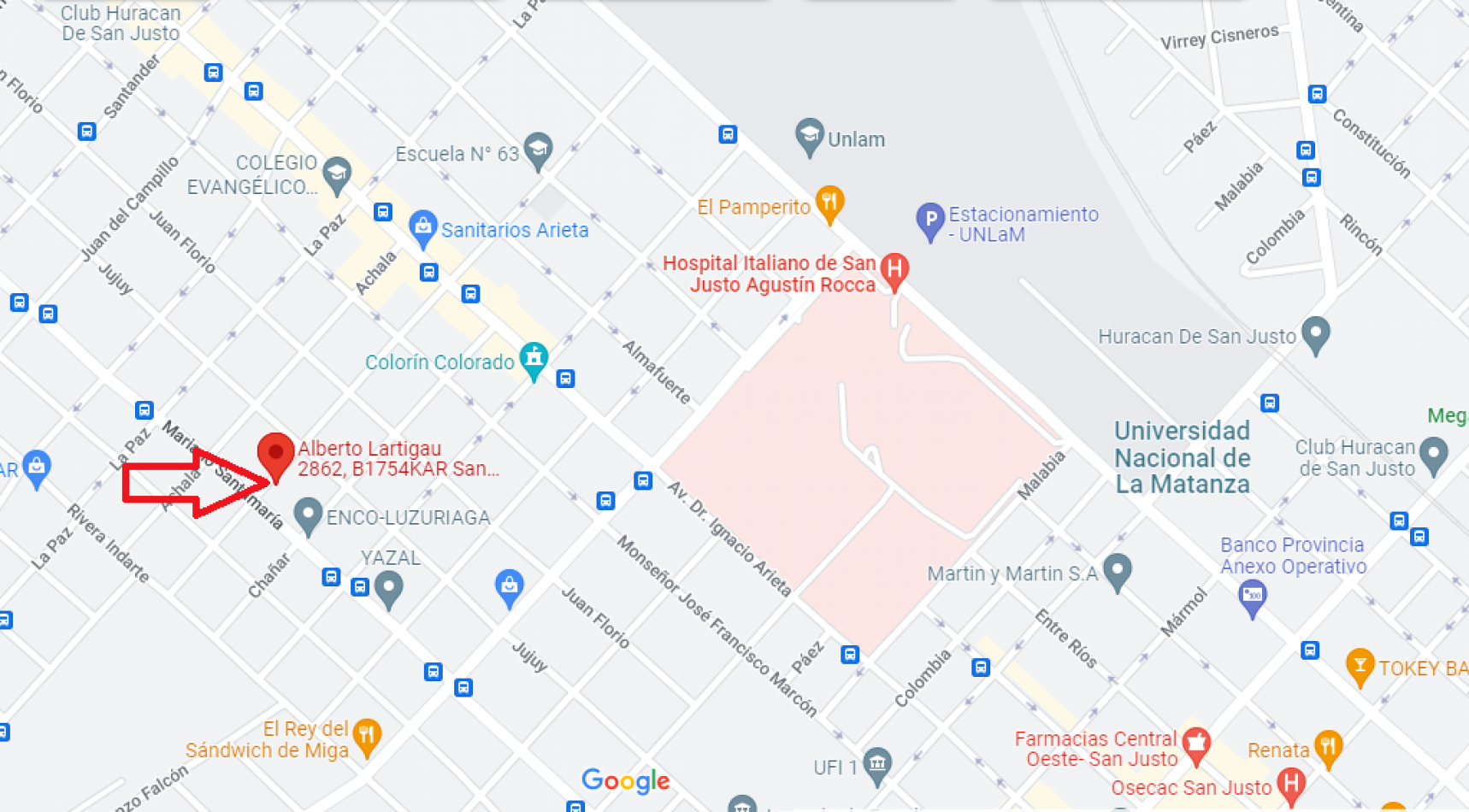 COCHERA EN VENTA EN SAN JUSTO CON MINIMO ANTICIPO
