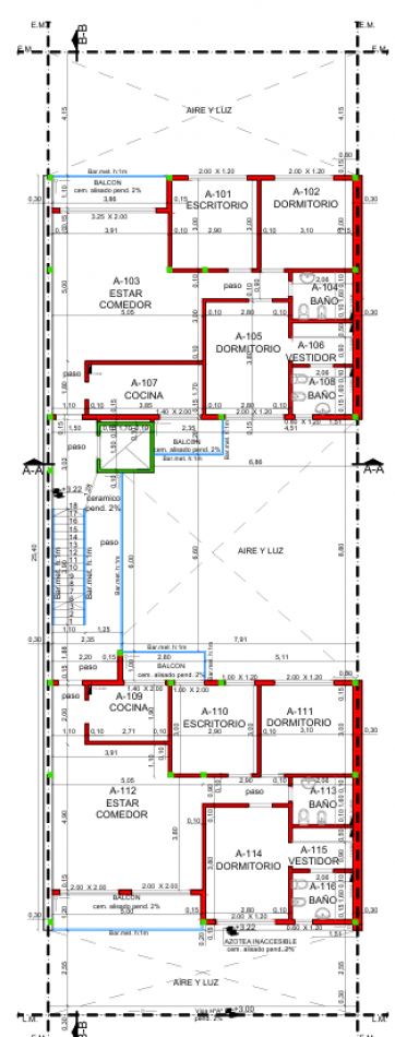 VENTA DE POZO DEPARTAMENTO DE 4 AMBIENTES EN SAN JUSTO
