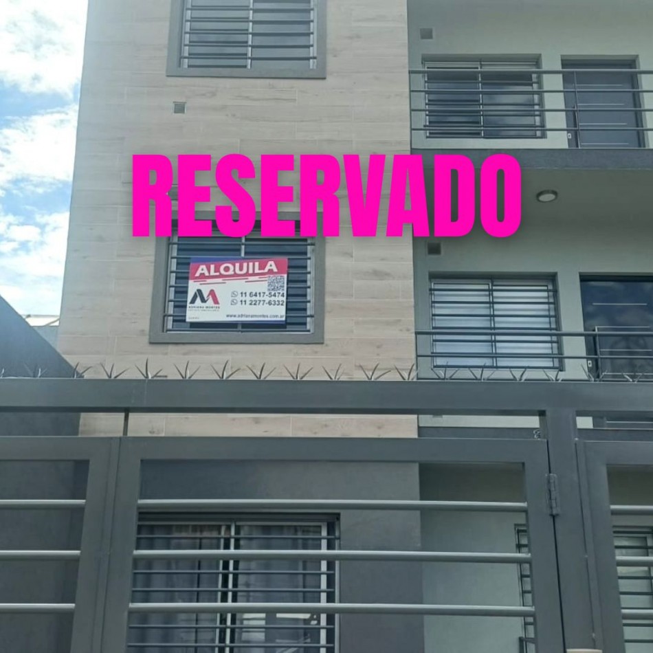 ALQUILER DE DEPARTAMENTO DE 2 AMBIENTES EN SAN JUSTO