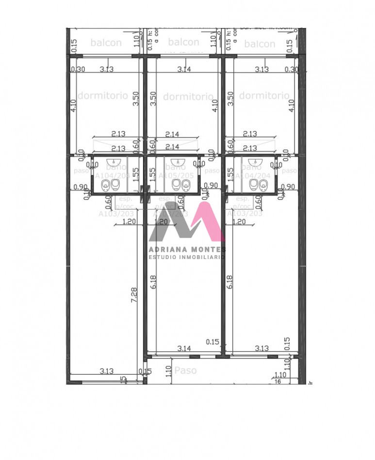 VENTA  de departamentos de 2 ambientes en San Justo