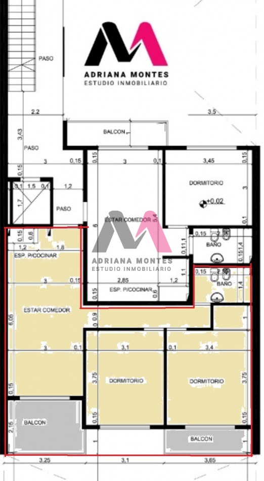 VENTA DE DEPARTAMENTO 3 AMBIENTES EN SAN JUSTO