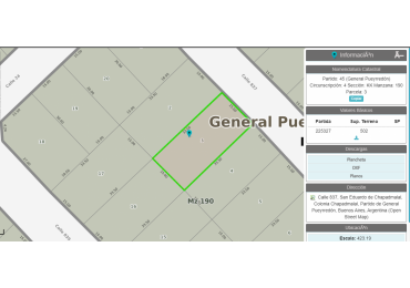 LOTE/ TERRENO EN ESQUINA EN CHAPADMALAL