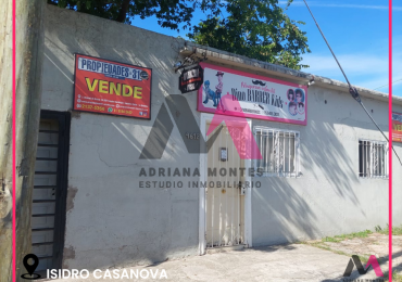 VENTA de casa de 3 ambientes en ISIDRO CASANOVA