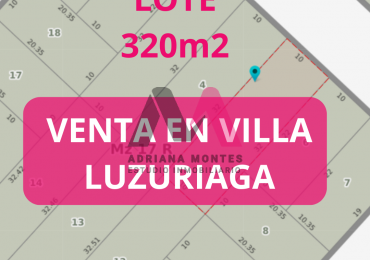 VENTA DE LOTE EN VILLA LUZURIAGA